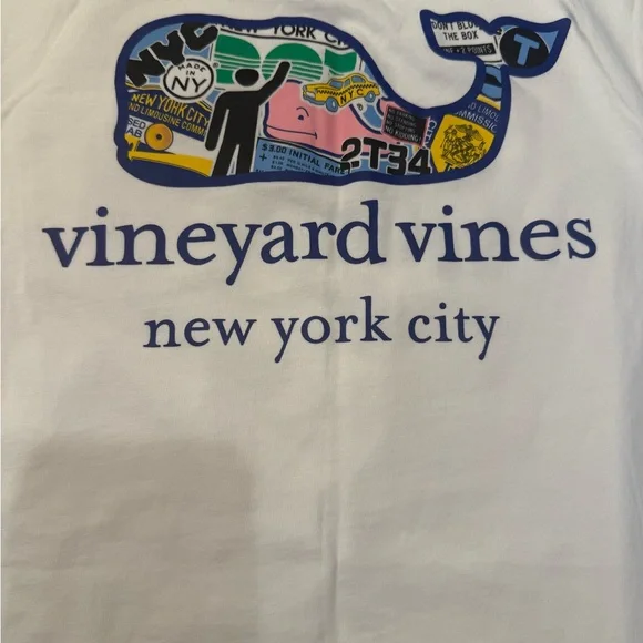 Vineyard Vines Boys New York City Whale T Shirt - Picture 5 of 6
